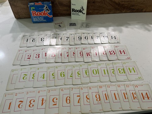 Vintage 1970s rook - rook, cards